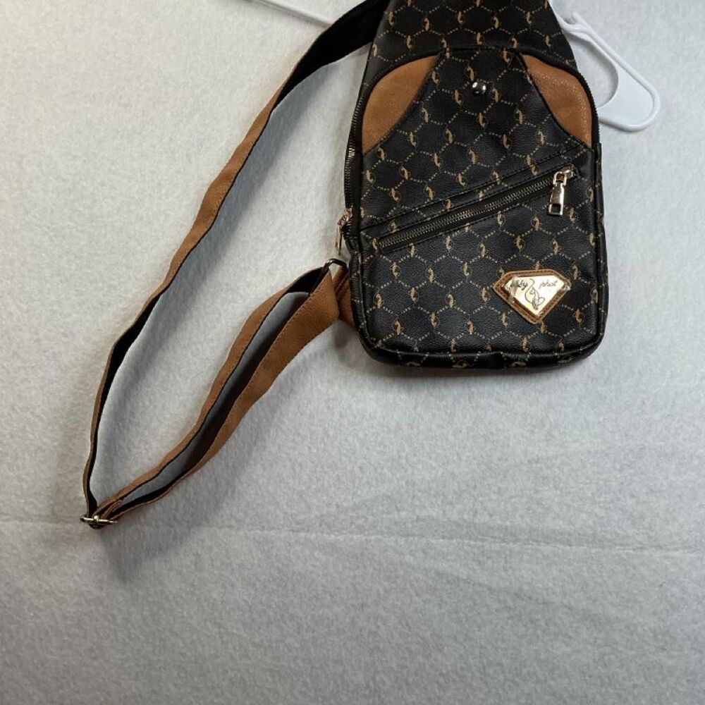 Baby-phat Women's Brown and Black Bag
